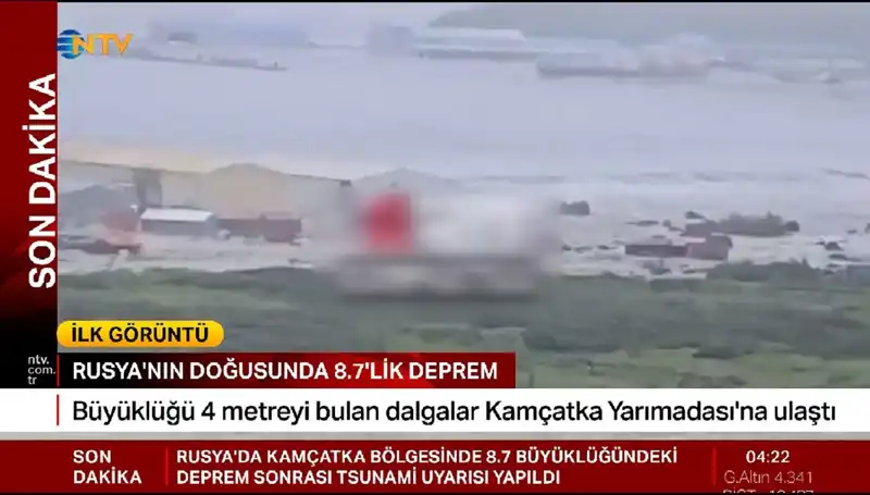 Kamçatka Kıyılarında Tsunami Alarmı: Dalgalar Geliyor mu?