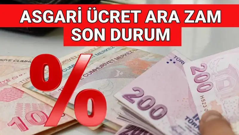 Asgari Ücrette Ara Zam Hakkında Son Gelişmeler: Ne Kadar Olacak?