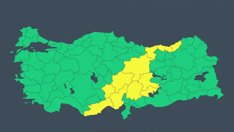 Türkiye'nin 11 İlinde Sağanak ve Fırtına Alarmı: Hava Koşulları İle İlgili Tüm Bilgiler
